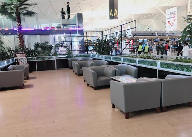 Easy-boarding VIP Reception Center